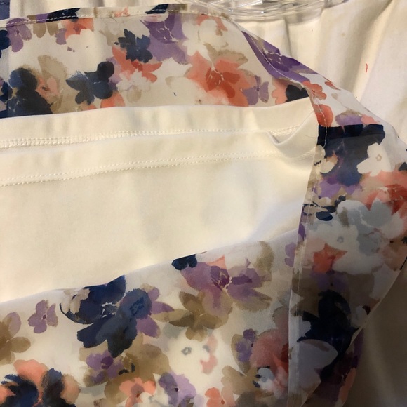 Co-ord skirt set with embroidered borders floral 6 - Picture 13 of 15